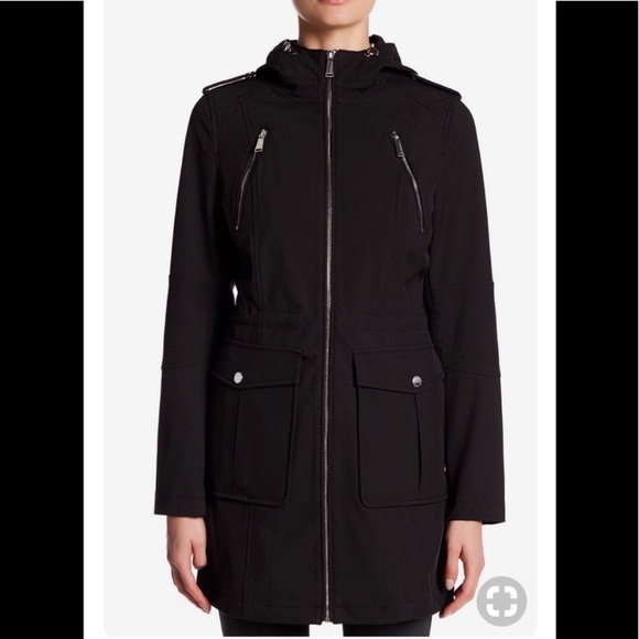 BCBGeneration Jackets & Blazers - BCBGeneration Hooded Softshell Jacket